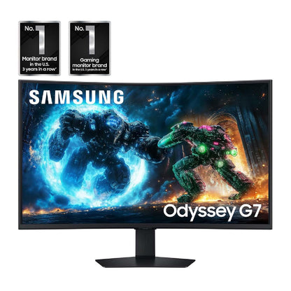 37” Odyssey G7 (G75F) 4K UHD Resolution, 165Hz, Curved Gaming Monitor, 1Ms Response Time (Gtg), VESA Displayhdr™ 600, AMD Freesync™ Premium Pro, LS37FG75DENXZA, 2025