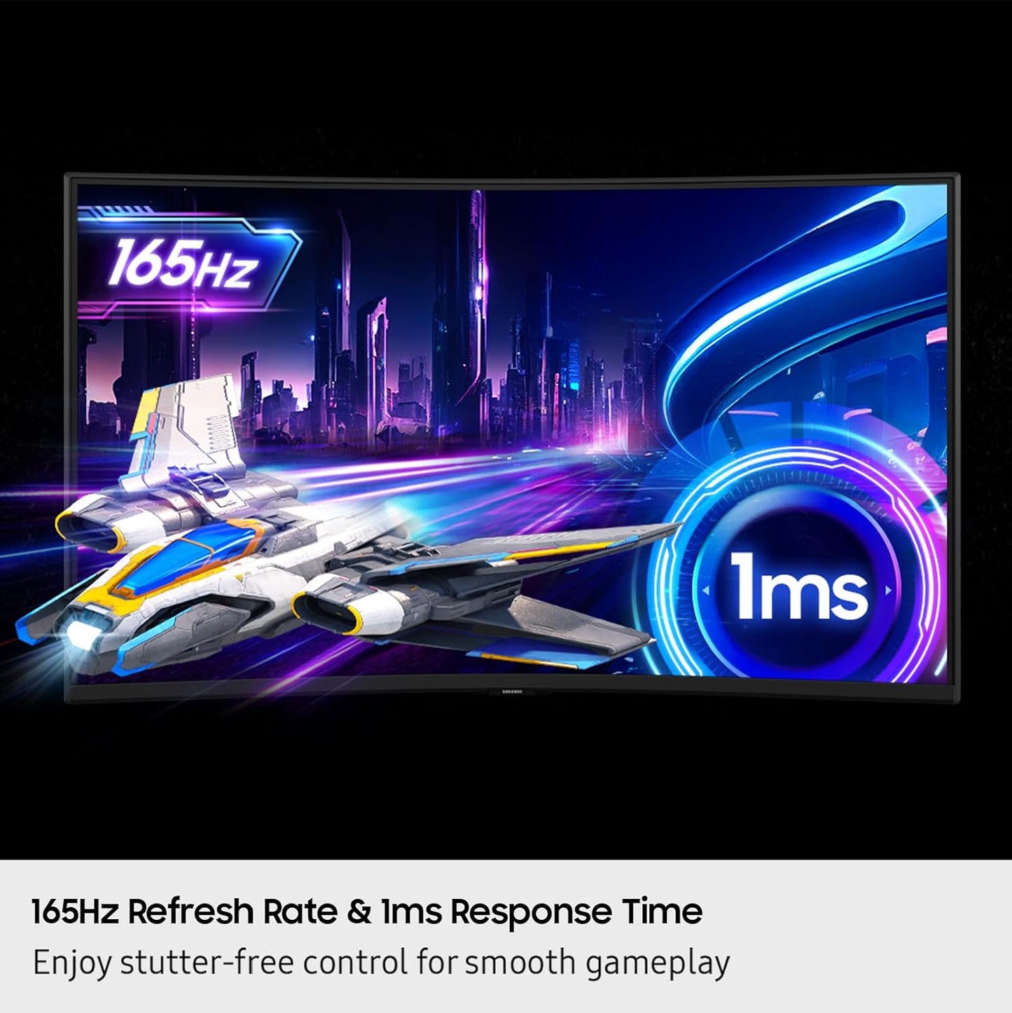 37” Odyssey G7 (G75F) 4K UHD Resolution, 165Hz, Curved Gaming Monitor, 1Ms Response Time (Gtg), VESA Displayhdr™ 600, AMD Freesync™ Premium Pro, LS37FG75DENXZA, 2025