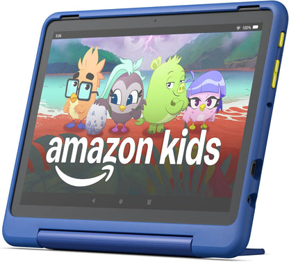 Fire HD 10 Kids Pro Tablet (Newest Model) Ages 6-12. Bright 10.1" HD Screen, Includes Ad-Free Content, Robust Parental Controls, 13-Hr Battery and Slim Case for Older Kids, 32 GB, Nebula