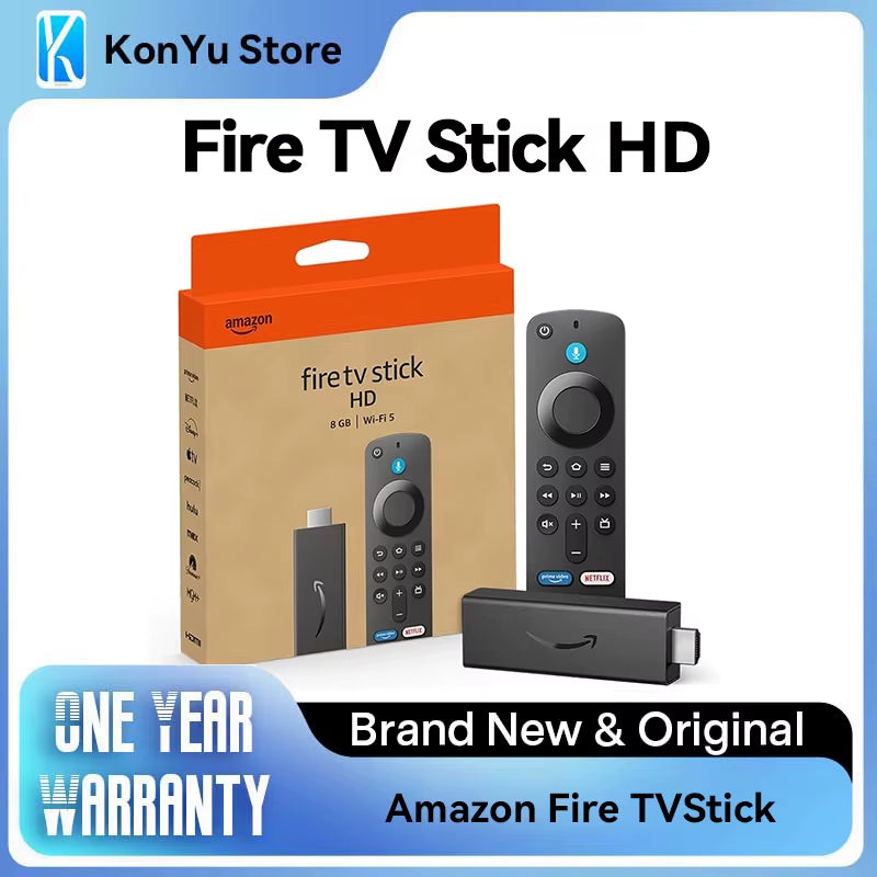 Amazon Fire TV Stick HD , Free and Live TV, Alexa Voice Remote, Smart Home Controls, HD Streaming
