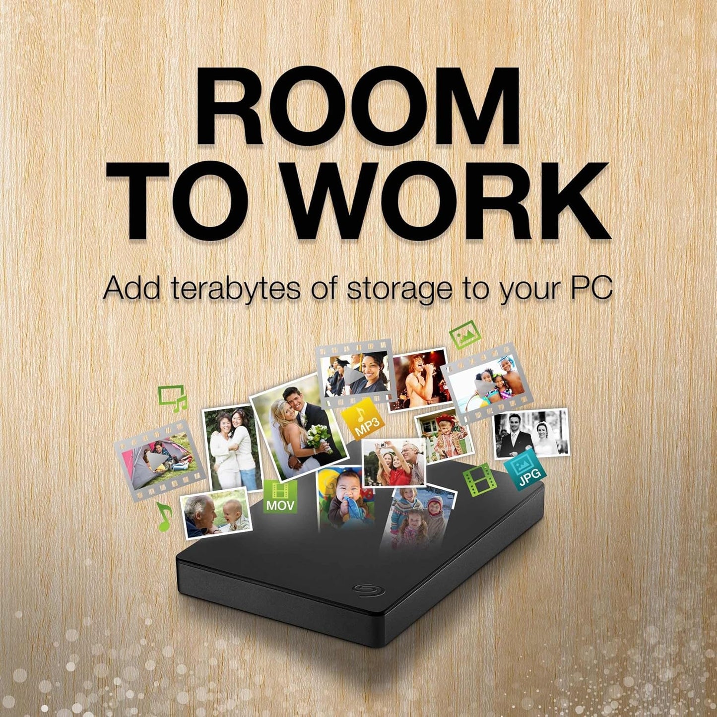 Portable 2TB External Hard Drive HDD — USB 3.0 for PC, Mac, Playstation, & Xbox -1-Year Rescue Service (STGX2000400)