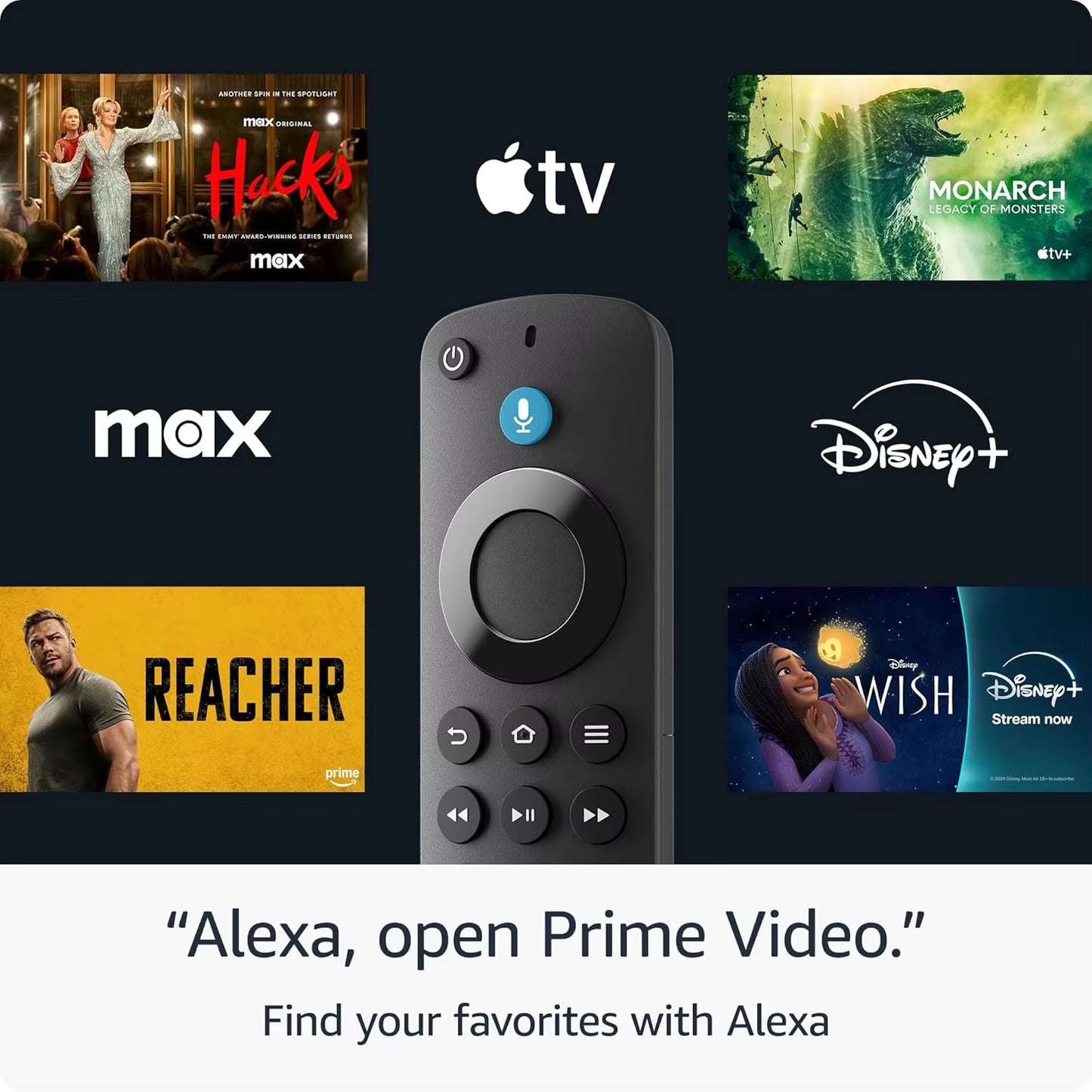 Amazon Fire TV Stick HD , Free and Live TV, Alexa Voice Remote, Smart Home Controls, HD Streaming
