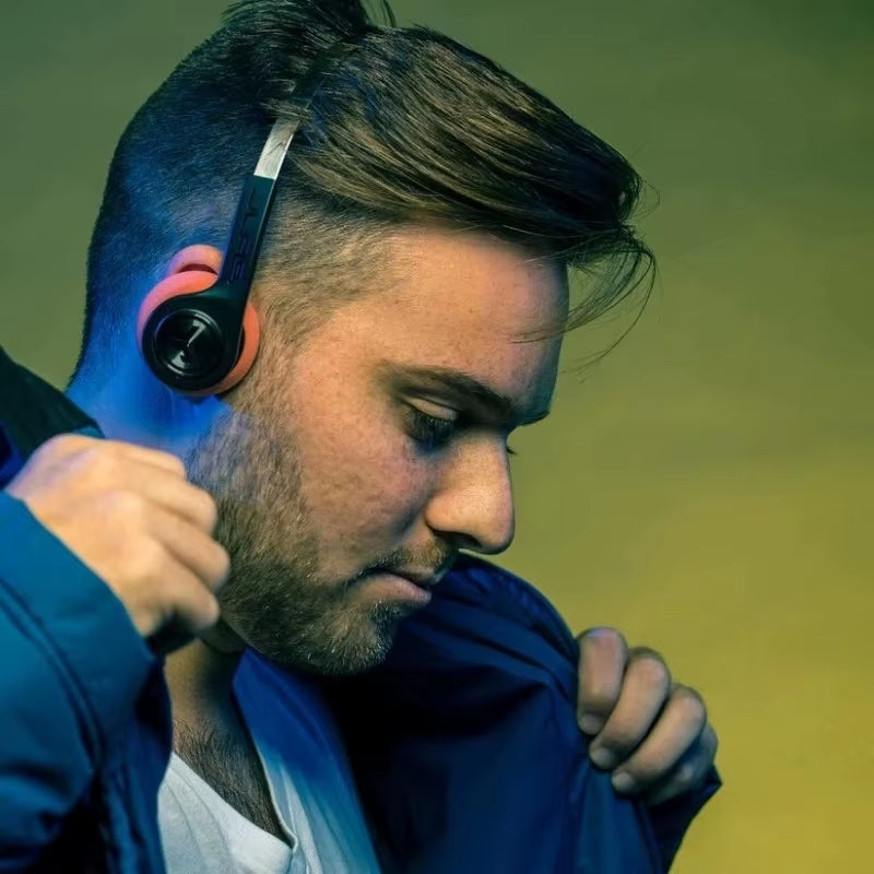 Jlab Rewind Retro Wireless On-Ear Headphones Bluetooth 4.2 Headset Hifi Stereo Music Earphone with Microphone with Free Delivery